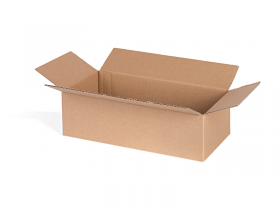 Kartonová krabice klopová 3VL 400 x 200 x 150 mm