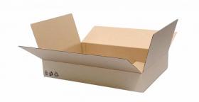 Kartonová klopová krabice 3VL 600 x 400 x 108 mm